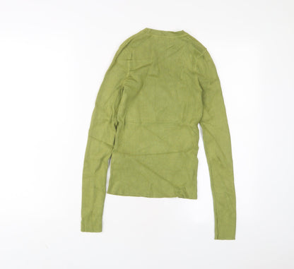 Womens UK Size S RESERVED Green Pullover Jumper