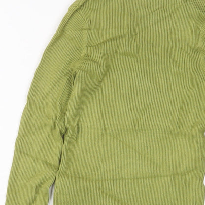 Womens UK Size S RESERVED Green Pullover Jumper