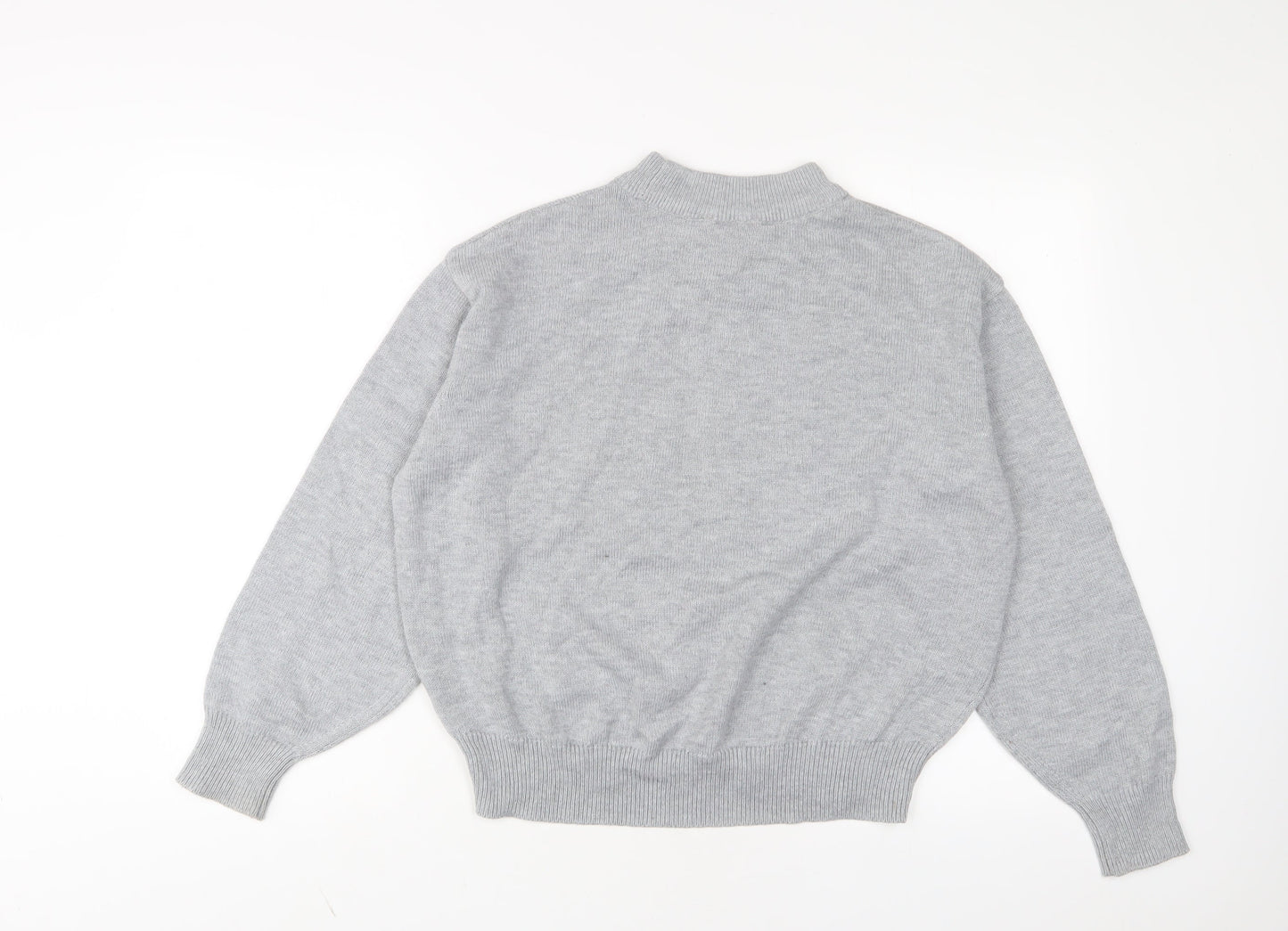 Womens UK Size XS H&M Grey Pullover Jumper