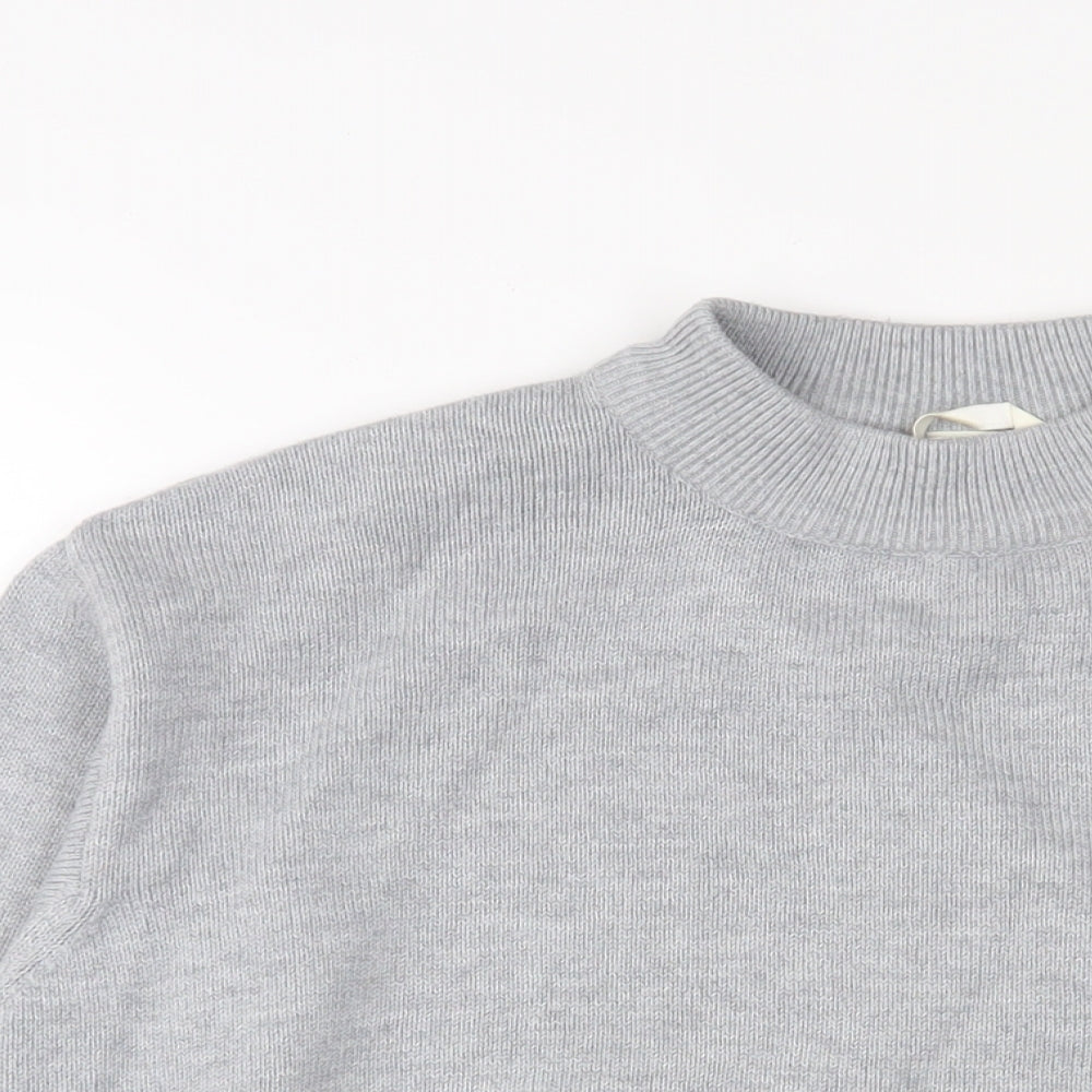 Womens UK Size XS H&M Grey Pullover Jumper