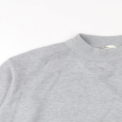 Womens UK Size XS H&M Grey Pullover Jumper