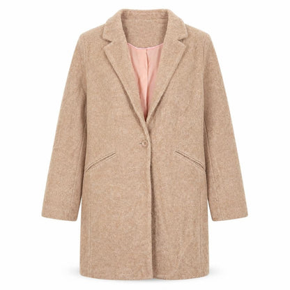 Womens UK Size L Oasis Pink Overcoat