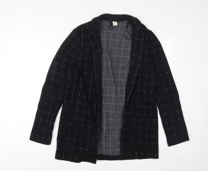 Womens UK Size 8 H&M Black Jacket