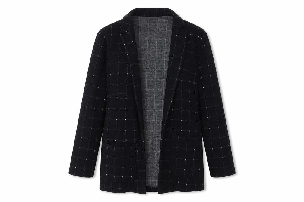 Womens UK Size 8 H&M Black Jacket