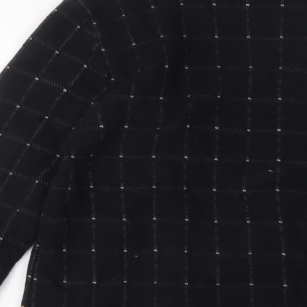 Womens UK Size 8 H&M Black Jacket