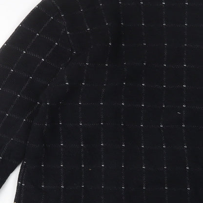 Womens UK Size 8 H&M Black Jacket
