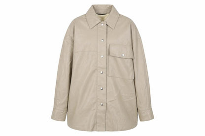 Zara Womens Beige Jacket Size S Snap