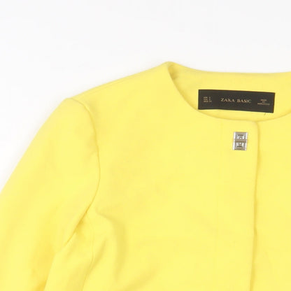 Womens UK Size S Zara Yellow Jacket