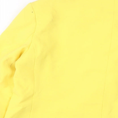 Womens UK Size S Zara Yellow Jacket