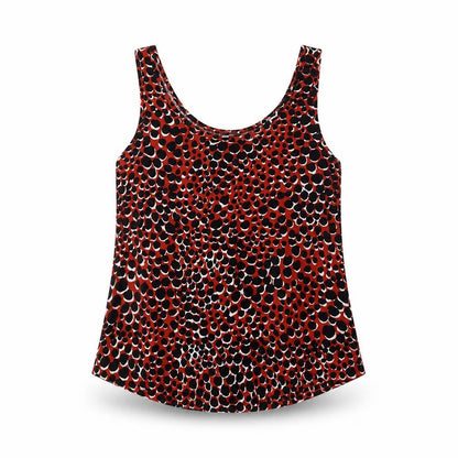 Womens UK Size 8 Warehouse Red Basic Tank