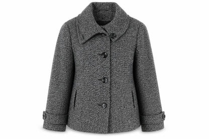 Debenhams Womens Grey Jacket Size 14 Button