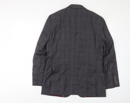Mens UK Size 38 CHESTER Regular Red Suit Jacket