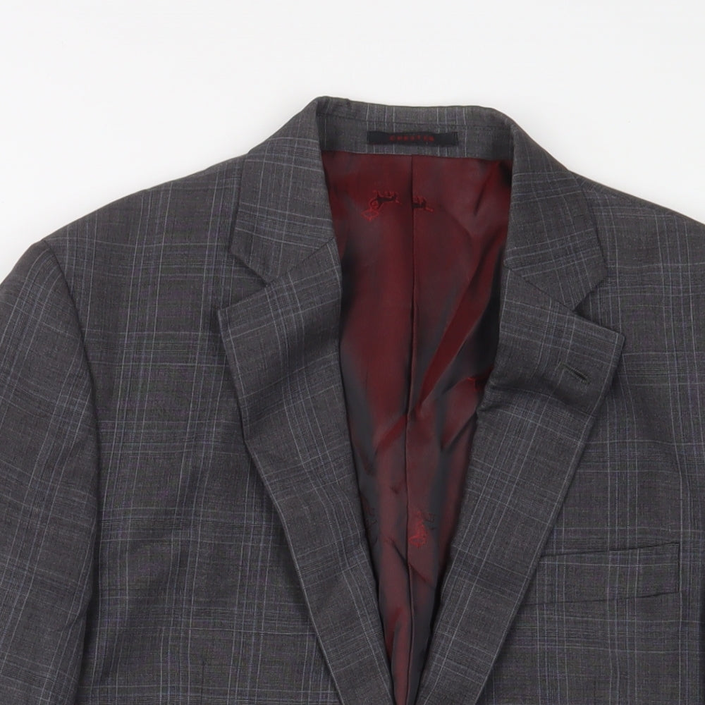 Mens UK Size 38 CHESTER Regular Red Suit Jacket
