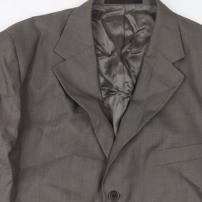 Mens UK Size 44 Marks and Spencer Regular Grey Suit Jacket
