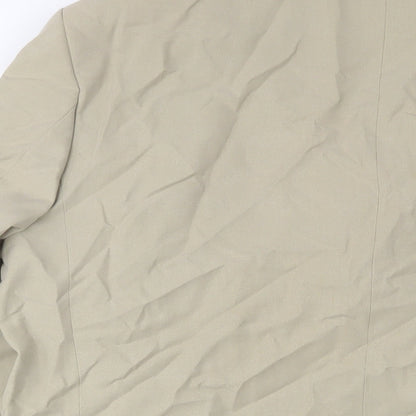 Maine Mens Beige Lyocell Jacket Suit Jacket Size 46 Regular