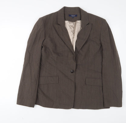 Womens UK Size 16 Debenhams Brown Jacket