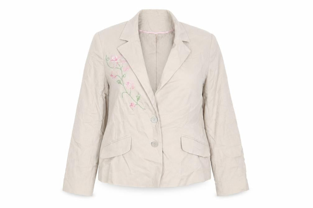 Womens UK Size 16 Klass Beige Jacket