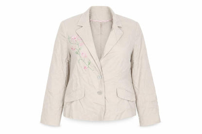Womens UK Size 16 Klass Beige Jacket