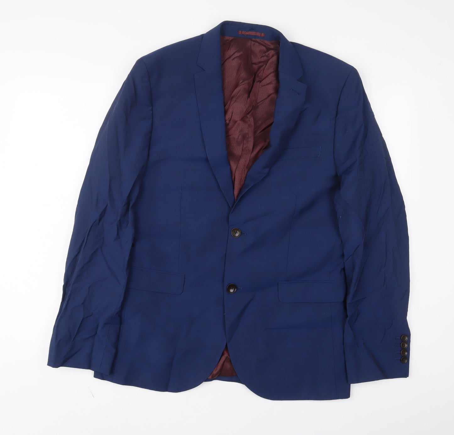Mens UK Size 42 NEXT Regular Blue Suit Jacket