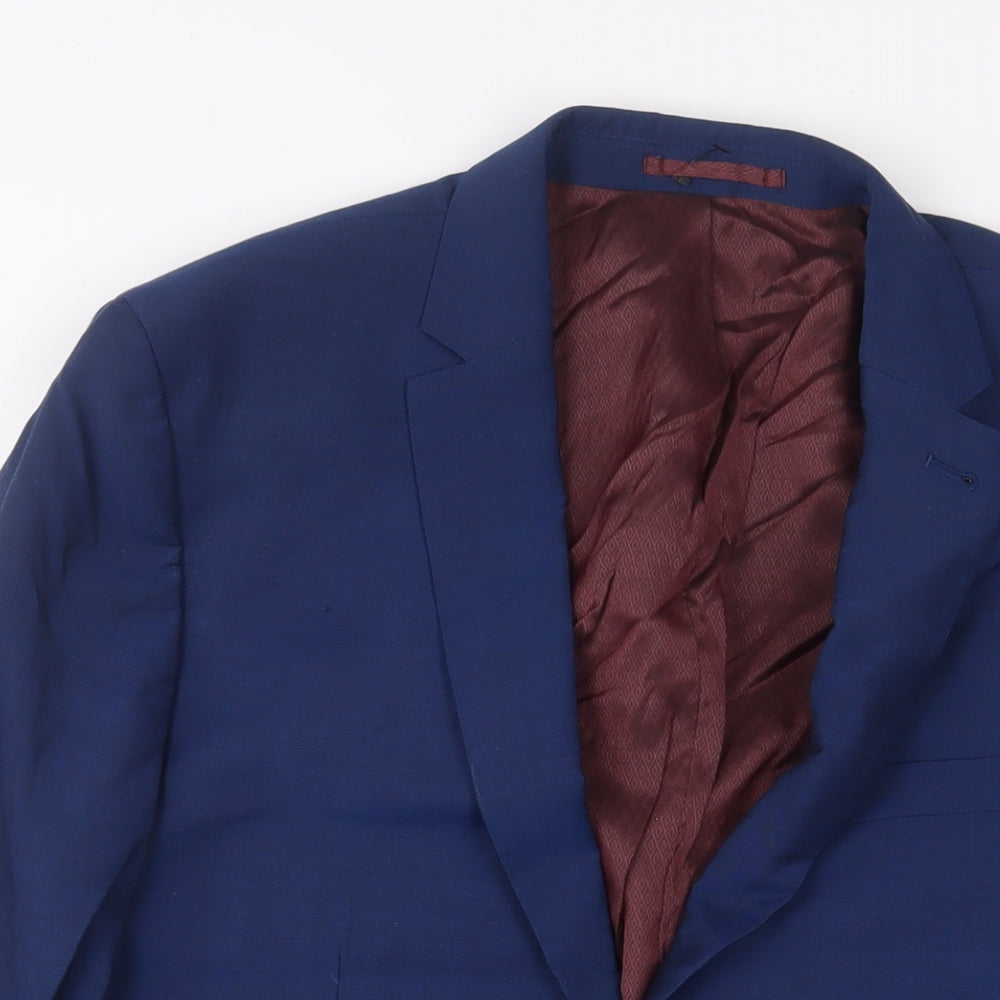 Mens UK Size 42 NEXT Regular Blue Suit Jacket
