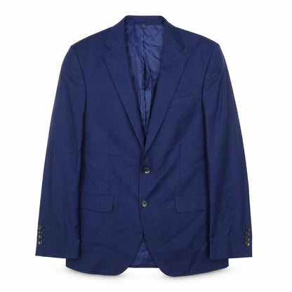 Mens UK Size 40 Marks and Spencer Regular Blue Suit Jacket