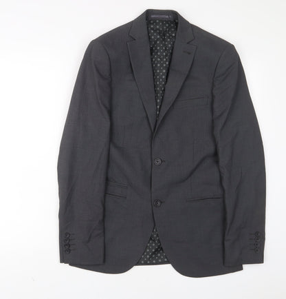 Mens UK Size 36 NEXT Regular Grey Suit Jacket