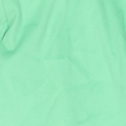 Womens UK Size 16 MARKS AND Green Overcoat