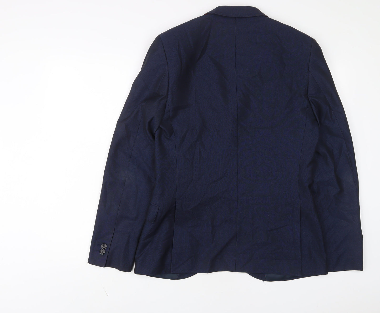 Mens UK Size 38 Ventuno 21 Regular Blue Suit Jacket
