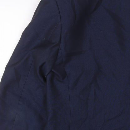 Mens UK Size 38 Ventuno 21 Regular Blue Suit Jacket