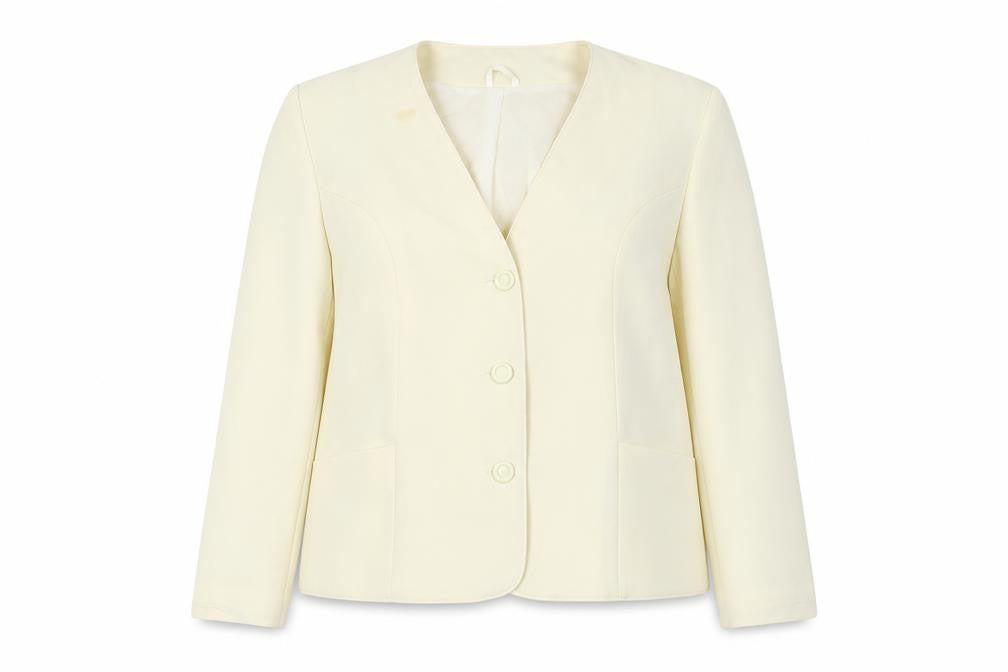 Womens UK Size 18 Debenhams Ivory Jacket
