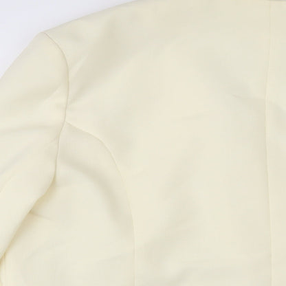 Womens UK Size 18 Debenhams Ivory Jacket