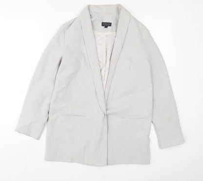 Womens UK Size 8 Topshop Grey Jacket