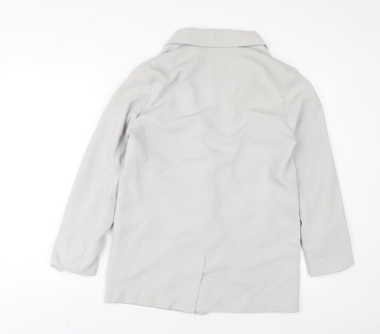 Womens UK Size 8 Topshop Grey Jacket