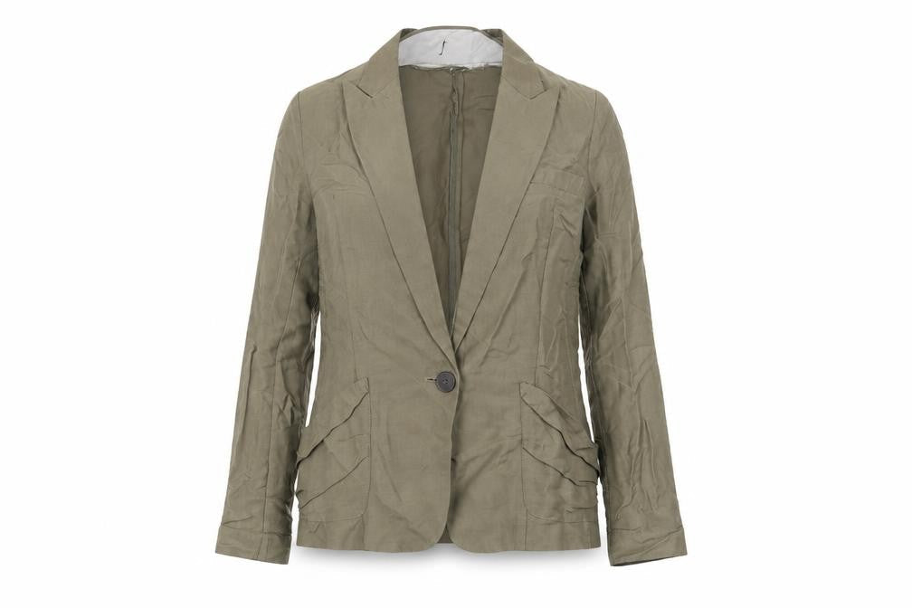 Womens UK Size S Zara Green Jacket
