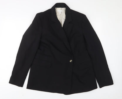Womens UK Size 14 Topshop Black Jacket