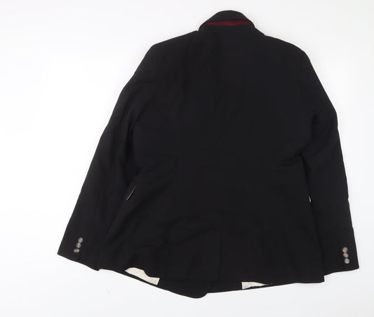 Womens UK Size 14 Topshop Black Jacket