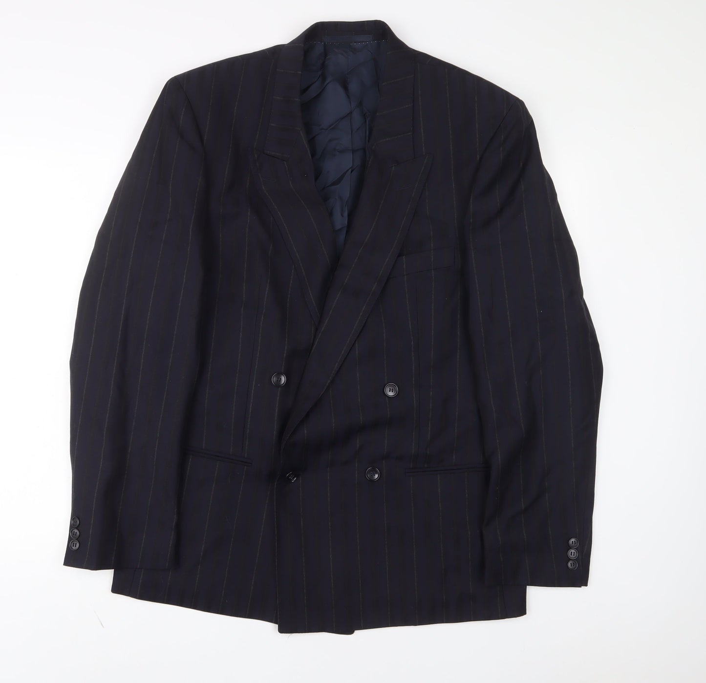 Mens UK Size 42 Van Girls Regular Blue Suit Jacket