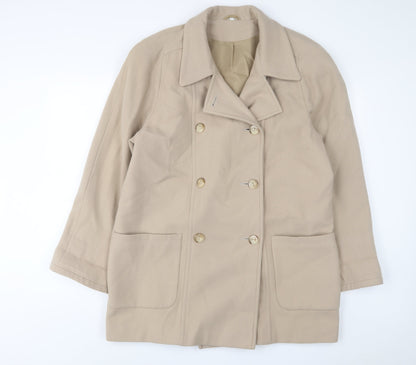Womens UK Size 4 Essentials Beige Jacket