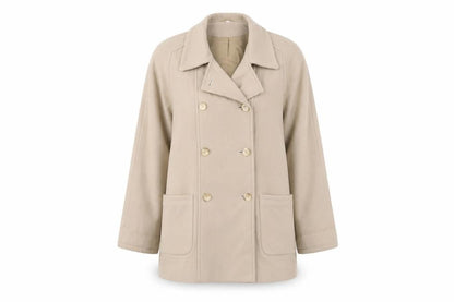 Womens UK Size 4 Essentials Beige Jacket