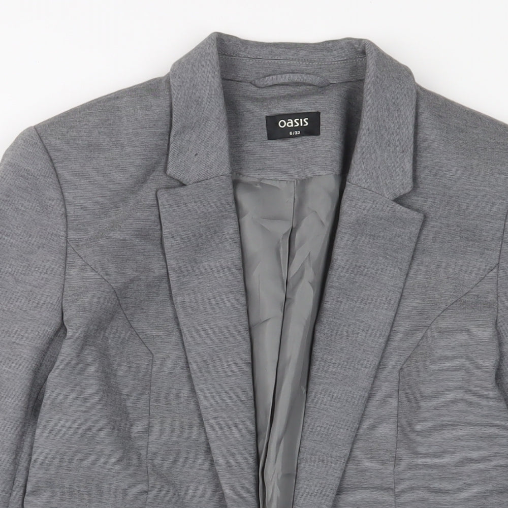 Womens UK Size 6 Oasis Grey Jacket