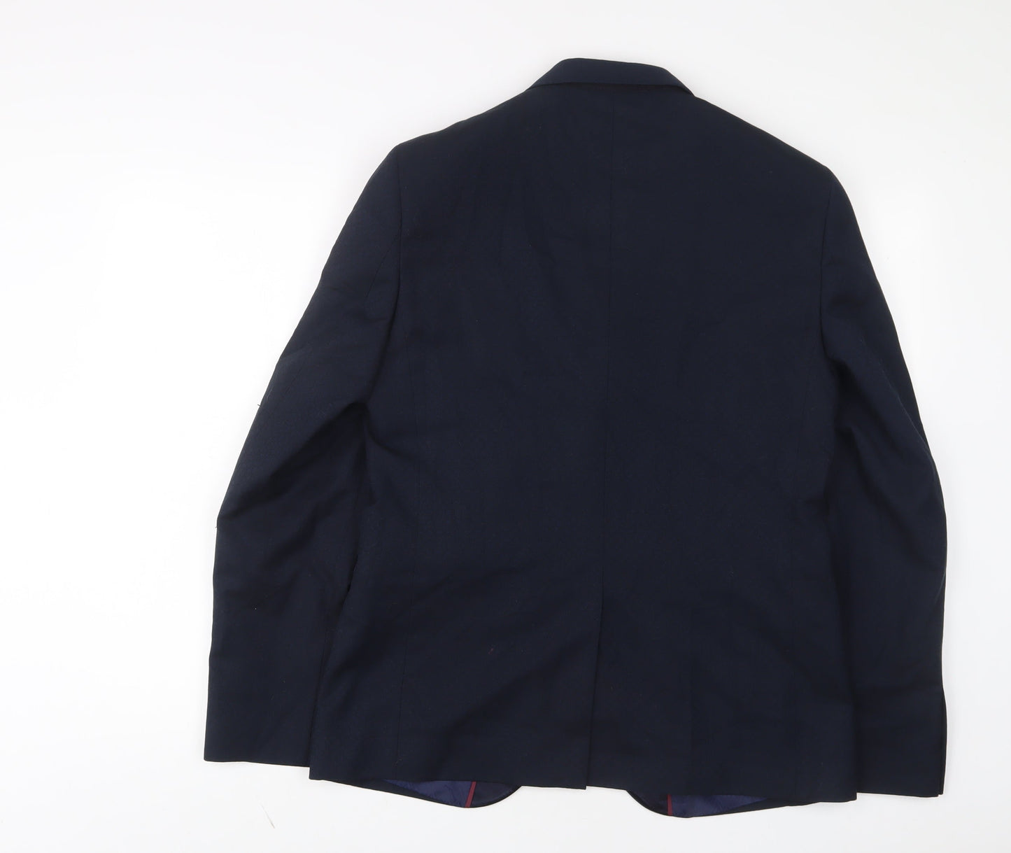 Mens UK Size 40 Burton Regular Blue Suit Jacket