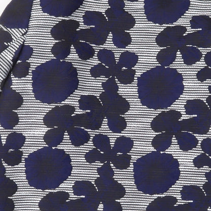 Precis Womens Blue Floral Jacket Size 14