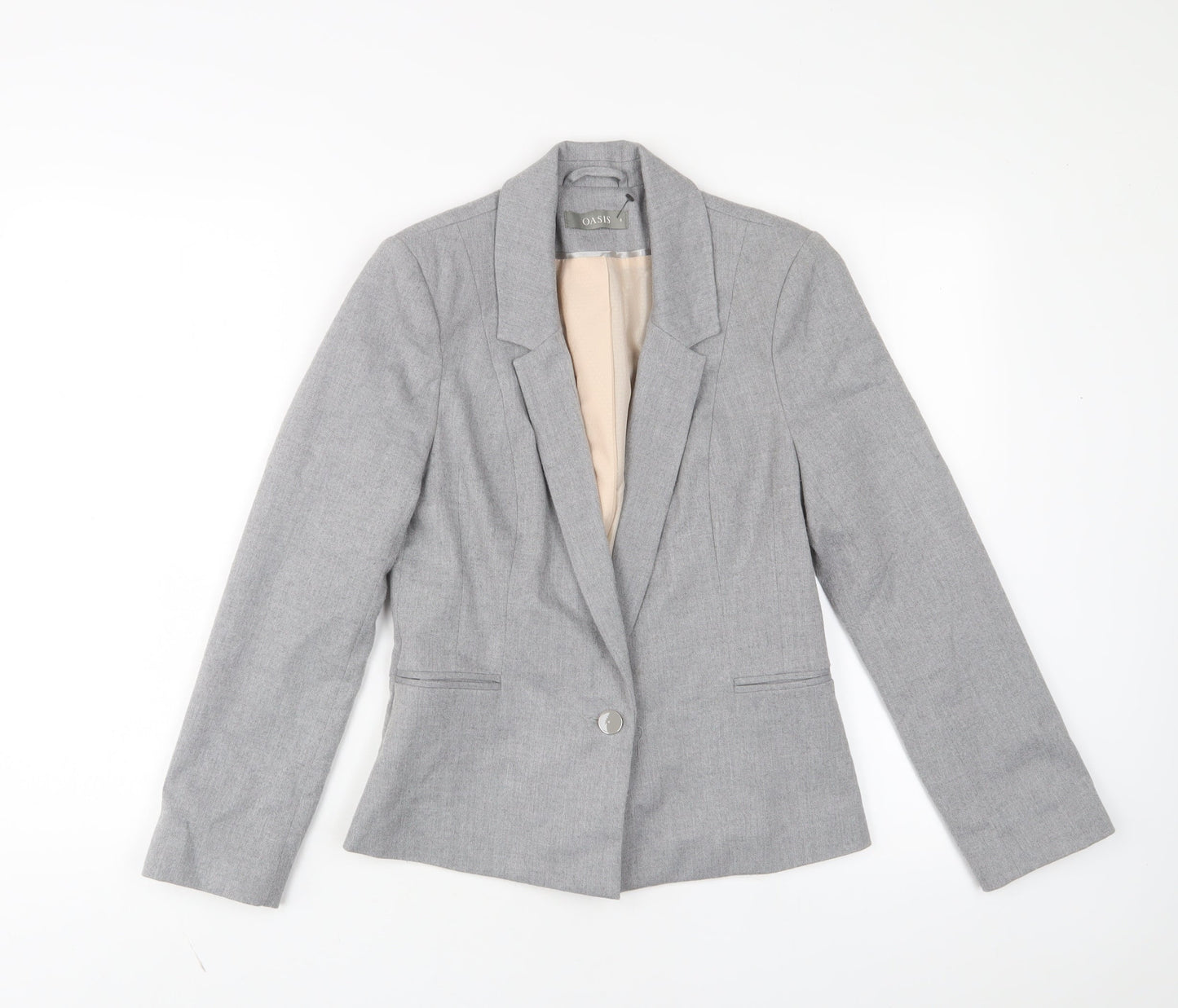 Womens UK Size 8 Oasis Grey Jacket