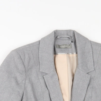 Womens UK Size 8 Oasis Grey Jacket