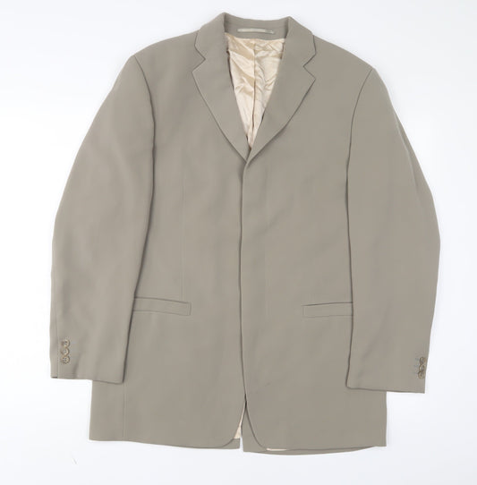 Mens UK Size 40 STONES Regular Grey Suit Jacket
