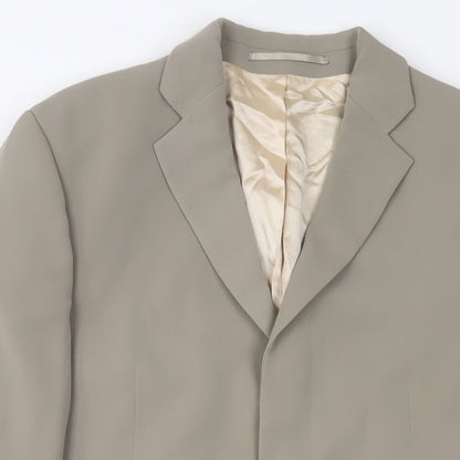 Mens UK Size 40 STONES Regular Grey Suit Jacket