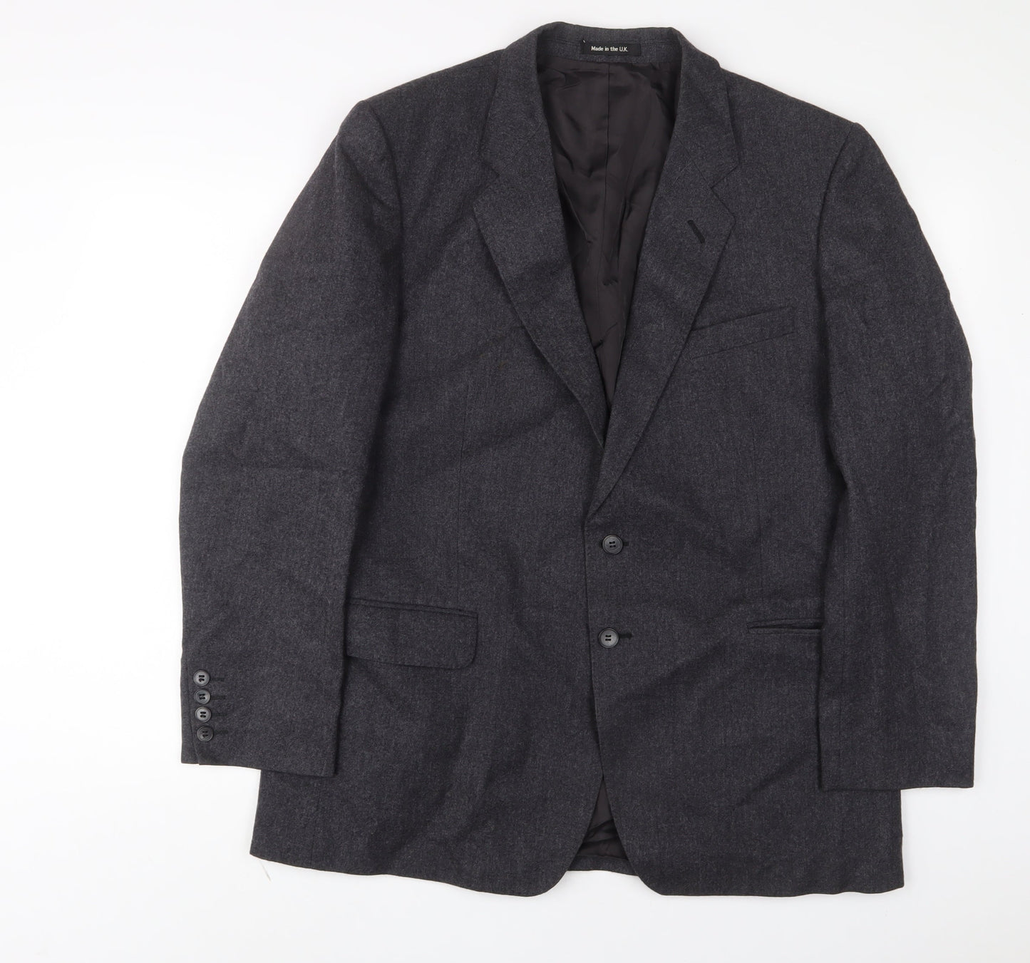 Mens UK Size 42 St Michael Regular Grey Suit Jacket