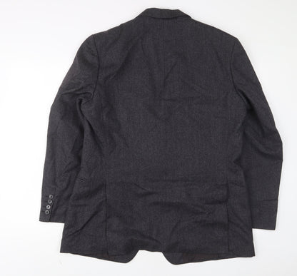 Mens UK Size 42 St Michael Regular Grey Suit Jacket