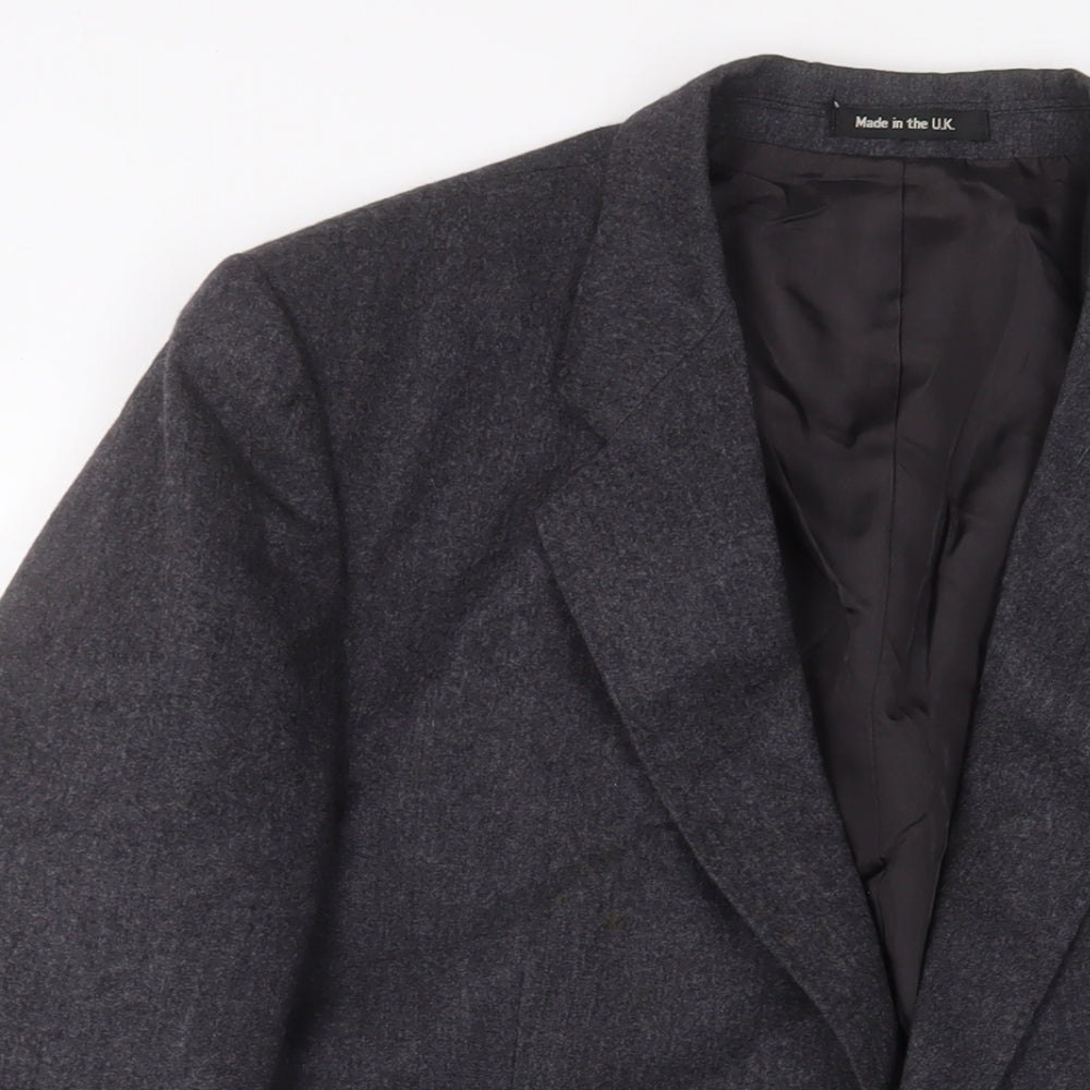 Mens UK Size 42 St Michael Regular Grey Suit Jacket