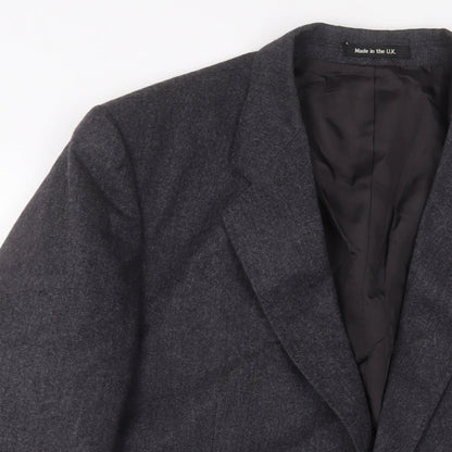 Mens UK Size 42 St Michael Regular Grey Suit Jacket